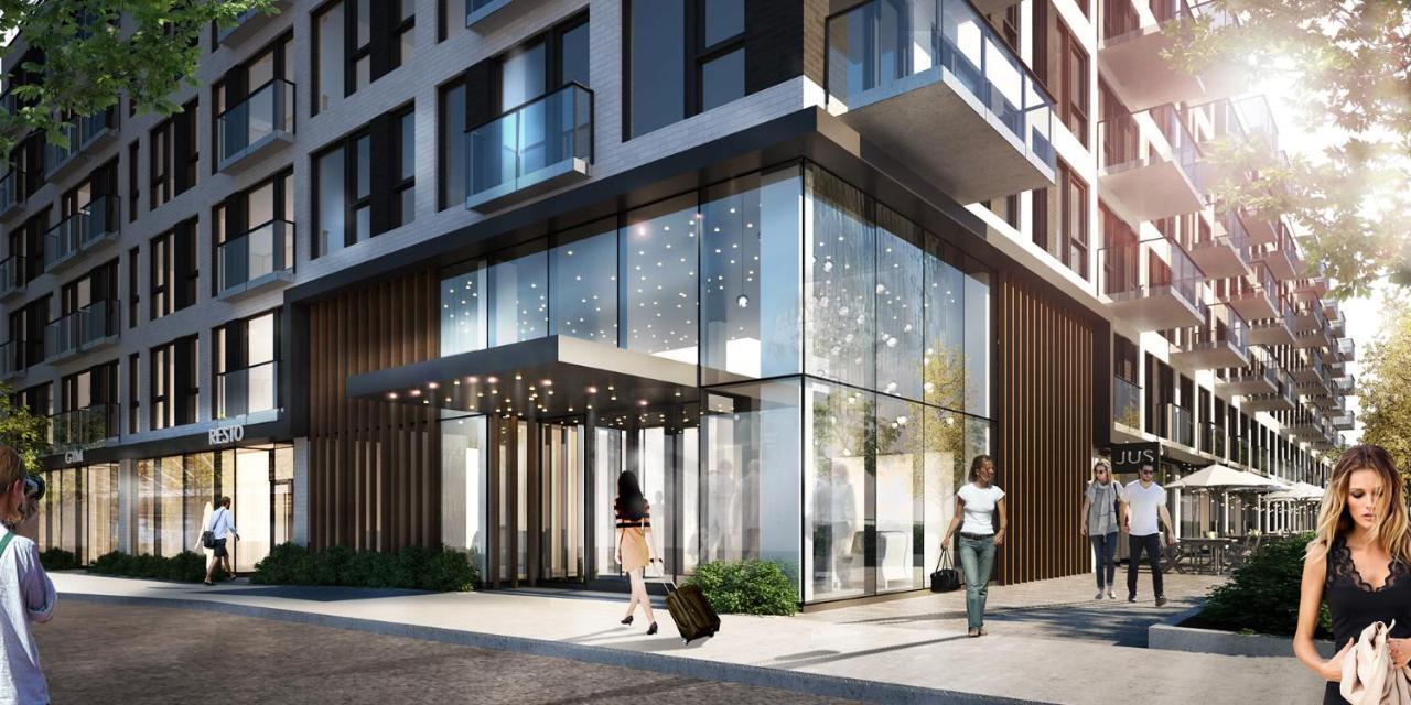 Le Se7T Penthouses Montréal Exterior foto